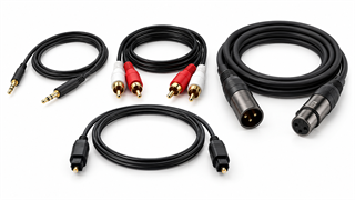 Audio kabely