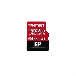 Patriot V30 A1 micro SDXC 64GB UHS-I U3   Class 10 + Adaptér