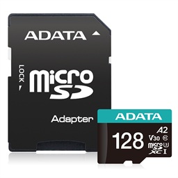 ADATA V30S micro SDXC 128GB UHS-I U3 Class 10 + Adaptér