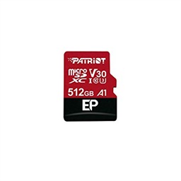 Patriot V30 A1 micro SDXC 512GB UHS-I U3 Class 10 + Adaptér