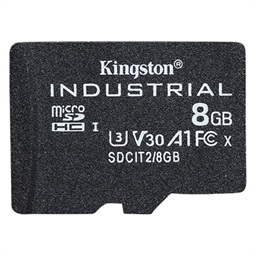 Kingston Industrial micro SDHC 8GB UHS-I U3 Class 10