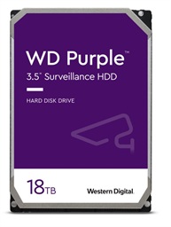 WD Purple 18TB HDD 3.5" SATA 7200 RPM 5R