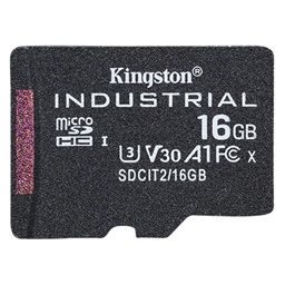 Kingston Industrial micro SDHC 16GB UHS-I U3 Class 10