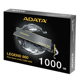 ADATA LEGEND 860 1TB SSD M.2 NVMe Černá Heatsink 5R