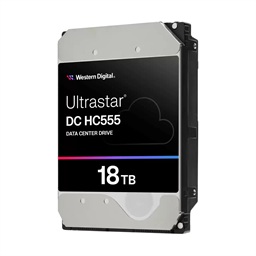 WD Ultrastar DC HC555 18TB HDD 3.5" SATA 7200 RPM 5R