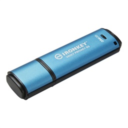 Kingston IronKey Vault Privacy 50 256GB USB 3.2 USB-A Modrá