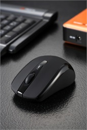 EVOLVEO WML-306B Cestovní Laserová 1 600 DPI Bezdrátová USB Černá