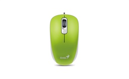 GENIUS DX-110 Kancelářská Optická 1 000 DPI Drátová USB Zelená