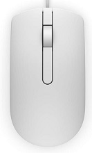 Dell MS116 Kancelářská Optická 1 000 DPI Drátová USB Bílá