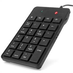 C-TECH KBN-01 Drátová USB UK layout Černá