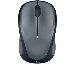 Logitech M235 Cestovní Optická 1 000 DPI Bezdrátová USB Šedá