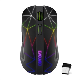 EVOLVEO WM430 Herní Optická 1 600 DPI Bezdrátová USB Černá