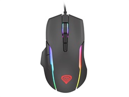 Genesis herní optická myš XENON 220 G2 RGB Herní Optická Pro praváky 12 400 DPI Drátová USB Černá