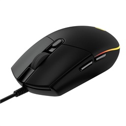 Logitech G102 Gen2 Herní Optická 8 000 DPI Drátová USB Černá