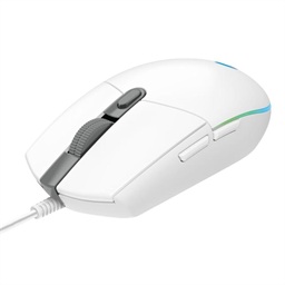 Logitech G203 Gen2 Herní Optická Pro praváky 8 000 DPI Drátová USB Bílá