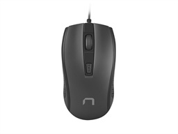 Natec optická myš HOOPOE 2 1600 DPI Kancelářská Optická 1 600 DPI Drátová USB Černá