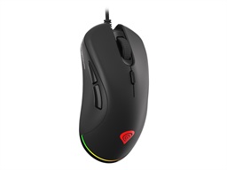 Genesis herní optická myš KRYPTON 200 RGB 6400 DPI Herní Optická 6 000 DPI Drátová USB Černá