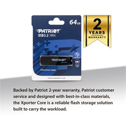 Patriot XPORTER CORE 64GB USB 3.2 USB-A Černá