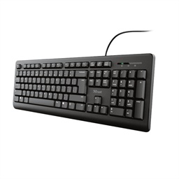 TRUST PRIMO Drátová USB HU layout Černá