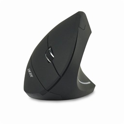 Acer Vertical mouse Vertikální Optická Pro praváky 1 600 DPI Bezdrátová USB Černá