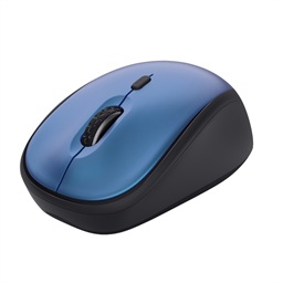 TRUST YVI+ Kancelářská Optická Pro praváky 1 600 DPI Bezdrátová USB Modrá