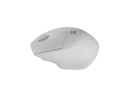 Natec optická myš SISKIN 2 Kancelářská Optická Pro praváky 1 600 DPI USB+BT Bílá