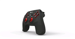 Gamepad C-TECH Khort pro PC PS3 Android, 2x analog, X-input, vibrační, bezdrátový, USB