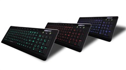 AMEI AM-K3001R Drátová USB CZ layout Černá