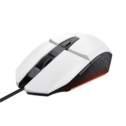 TRUST GXT 109 FELOX Herní Optická Pro praváky 6 400 DPI Drátová USB Bílá