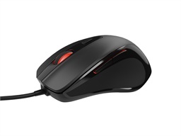 Natec optická myš PIGEON 2 4 000 DPI Kancelářská Optická 4 000 DPI Drátová USB Černá