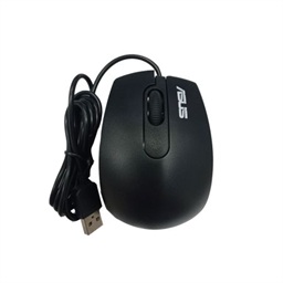 ASUS DS-2521A Kancelářská Optická Pro praváky 1 000 DPI Drátová USB Černá