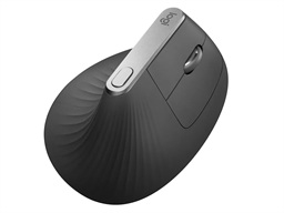 Logitech MX Vertical Vertikální Optická Pro praváky 4 000 DPI USB+BT Grafitová