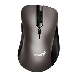 Genius Ergo 8100S Ergonomická Optická Pro praváky 1 600 DPI Bezdrátová USB Champagne Titanium