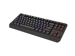 GENESIS herní klávesnice THOR 230 TKL RGB Outemu Red Bezdrátová USB + Bluetooth US layout Černá