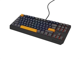GENESIS herní klávesnice THOR 230 TKL RGB Outemu Panda Drátová USB US layout Naval Blue Positive