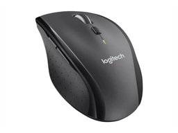 Logitech M705 Marathon Kancelářská Optická Pro praváky 1 000 DPI Bezdrátová USB Černá-šedá