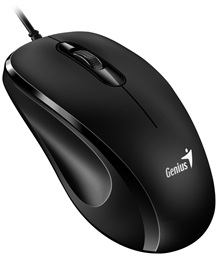 Genius DX-101 Kancelářská Optická Pro praváky 1 200 DPI Drátová USB Černá