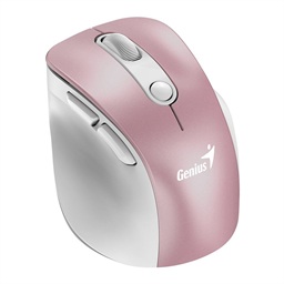 Genius Ergo 9000S Pro Ergonomická Optická Pro praváky 2 400 DPI USB+BT Růžová