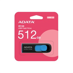 ADATA UV128 512GB USB 3.2 USB-A Modrá