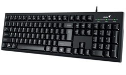 Genius Smart KB-100 Drátová USB CZ-SK layout Černá