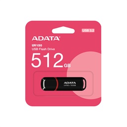 ADATA UV150 512GB USB 3.2 USB-A Černá