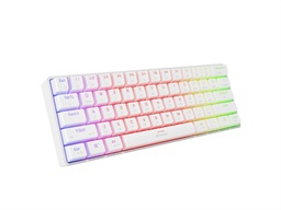 Genesis herní klávesnice THOR 660 G2 Gateron Red USB+BT US layout Bílá