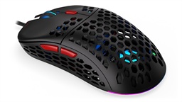 Endorfy LIX Plus Herní Optická Pro praváky 19 000 DPI Drátové USB-A Černá