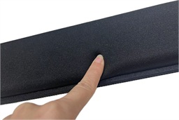 Podpěra zápěstí ke klávesnici C-TECH KPG-01, paměťová pěna, černá, 450x93x25mm