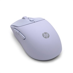 HP 400 Quiet Kancelářská Optická Pro praváky 1 200 DPI USB+BT Fialová