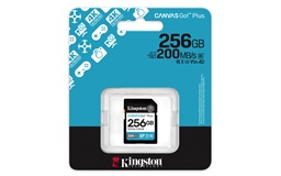 Kingston Canvas Go Plus SDXC 256GB UHS-I U3 Class 10