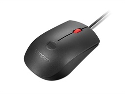 Lenovo Fingerprint Biometric USB Mouse Gen 3 Kancelářská Optická 2 000 DPI Drátové USB-A Černá