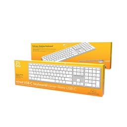 Wired USB-C Keyboard Apple Silver Czech Slov