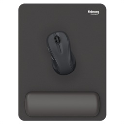 Podložka pod myš a zápěstí Fellowes BREYTA XL černá