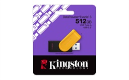 DataTraveler Exodia S 512GB USB 3.2 USB-A Žlutá